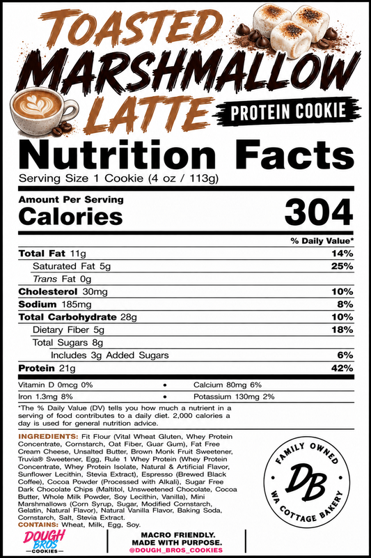 Toasted Marshmallow Latte Cookie