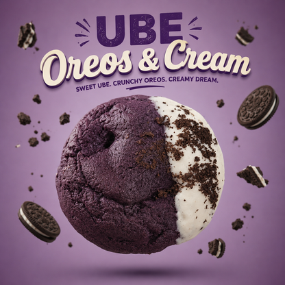 Ube Oreos N Cream Protein Cookie