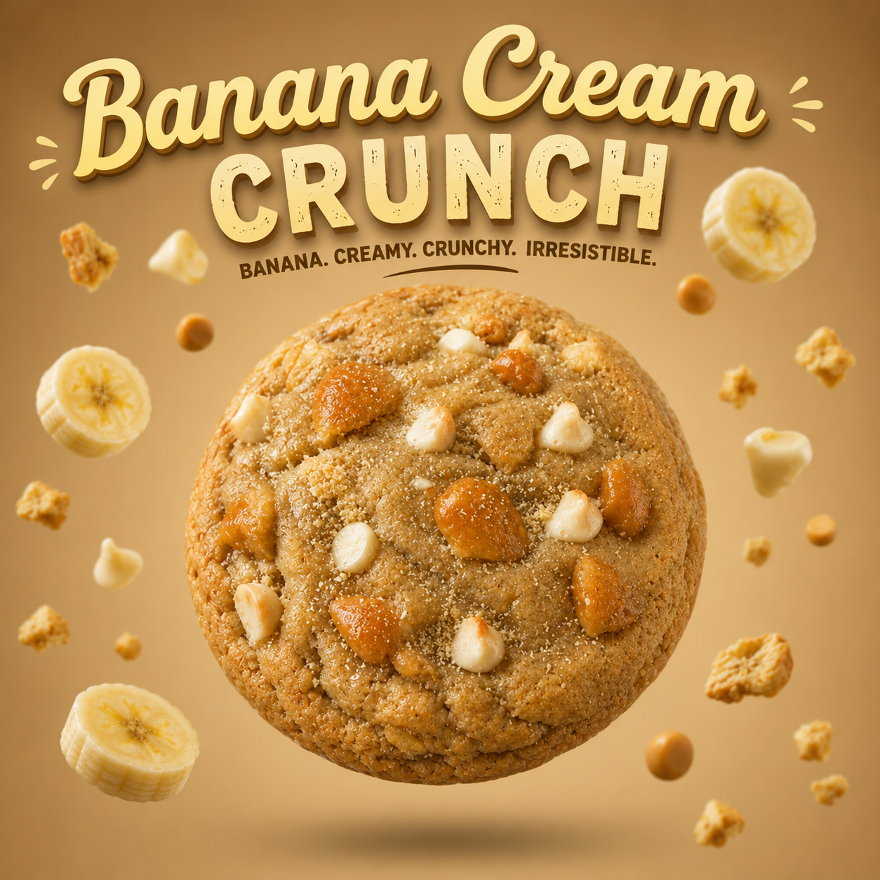 Banana Cream Crunch Protein Cookie