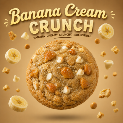 Banana Cream Crunch Protein Cookie
