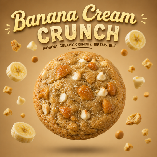 Banana Cream Crunch Protein Cookie