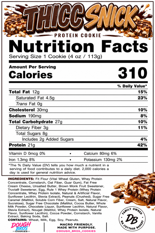 Thicc Snick Protein Cookie